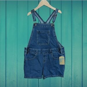 NWT Kids Jessie Wash Denim Shortall Overalls with Adjustable Straps PLUS SIZE